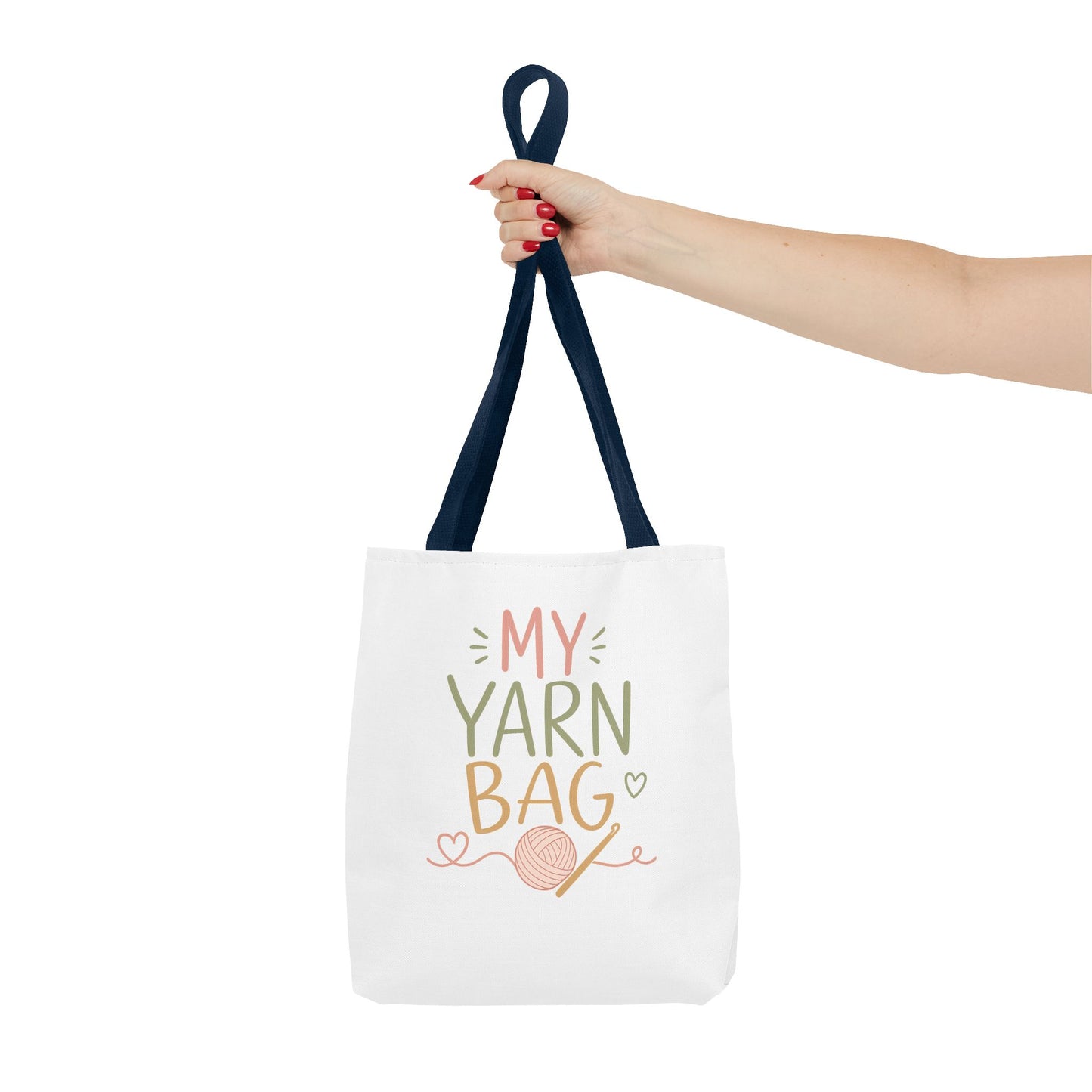 My Yarn Bag Tote — Cute Knitting Project Bag for Crafters