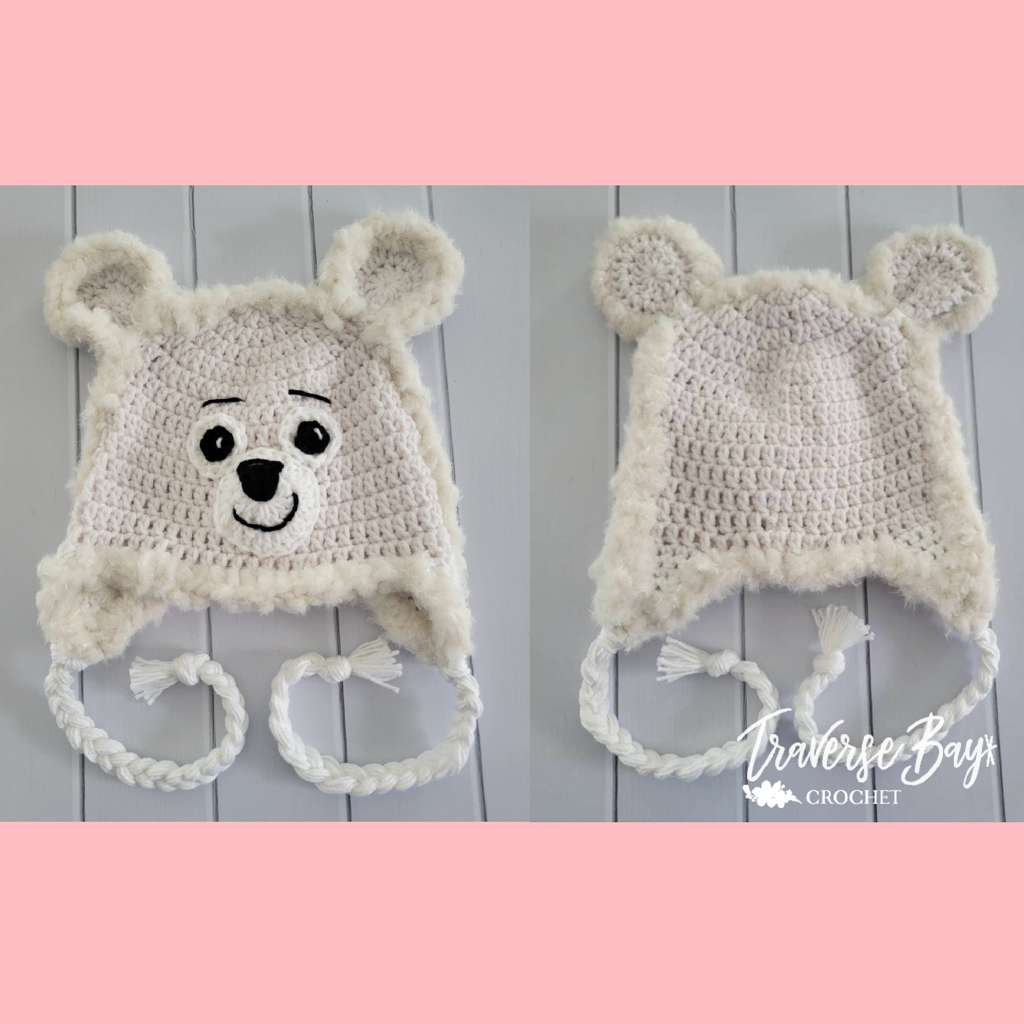 Crochet Polar Bear Hat Pattern