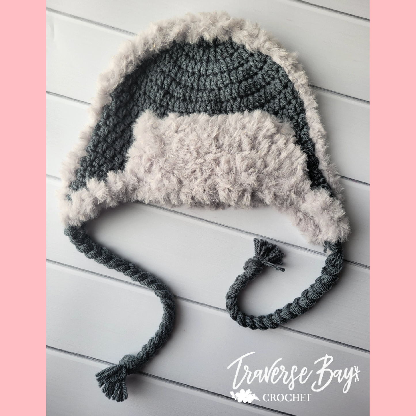 Crochet Faux Fur Aviator Hat Pattern