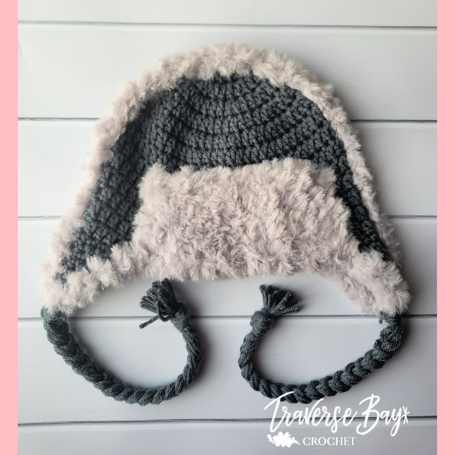 Crochet Faux Fur Aviator Hat Pattern