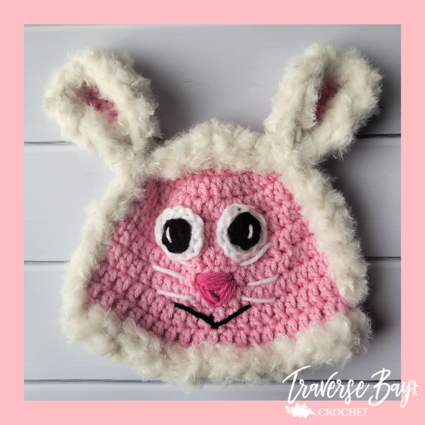 Crochet Faux Fur Bunny Hat Pattern