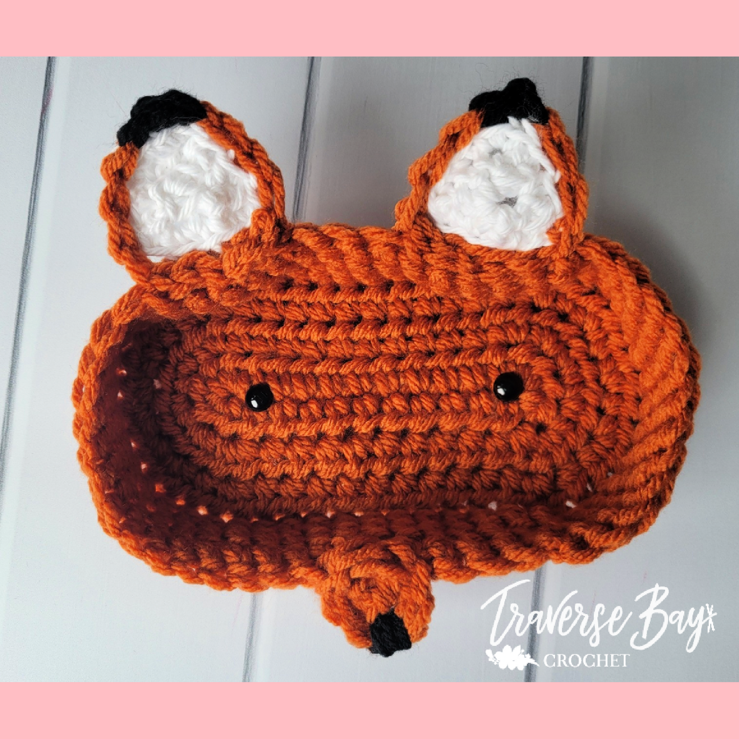 Crochet Fox Glasses Holder Pattern