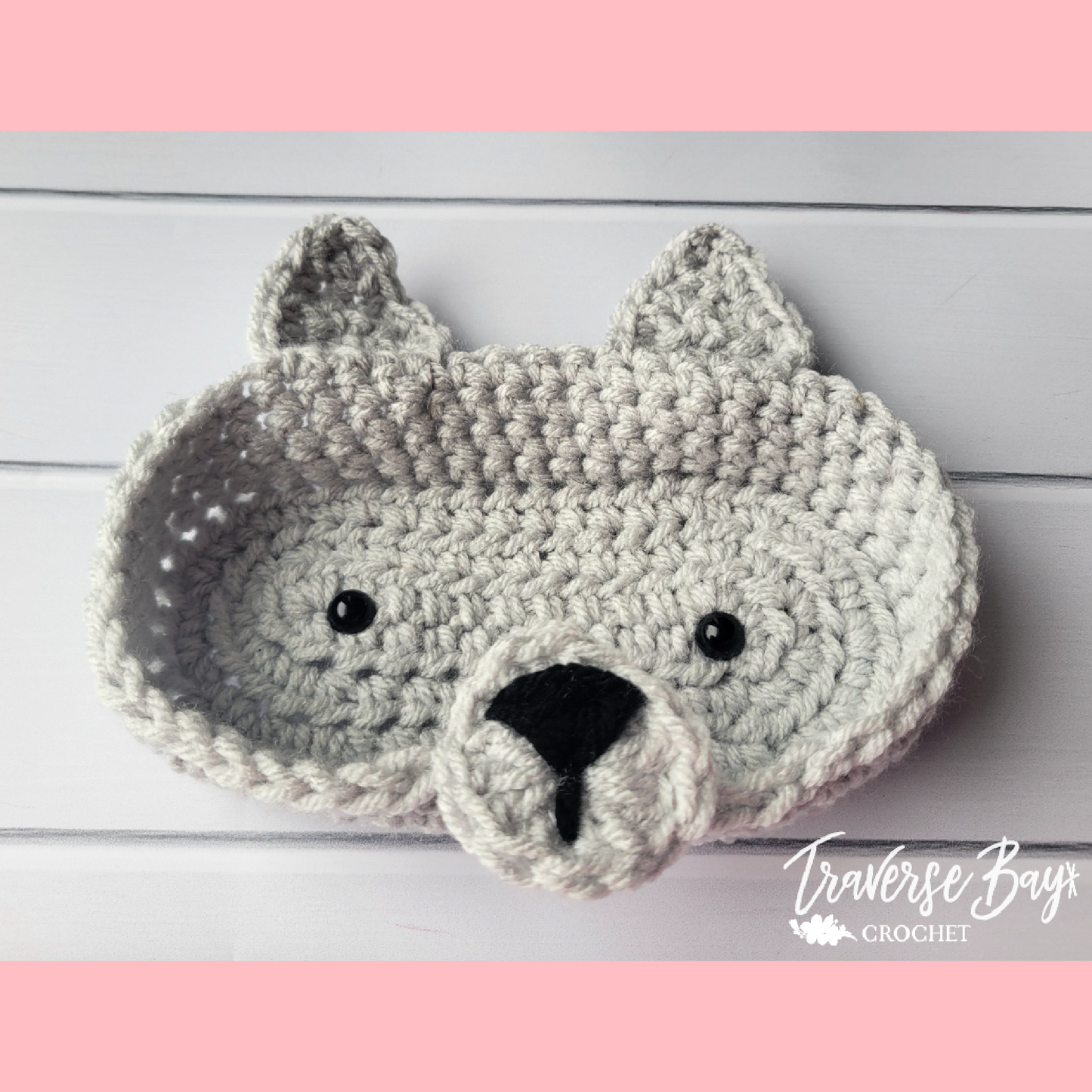 Crochet Dog Glasses Holder Pattern