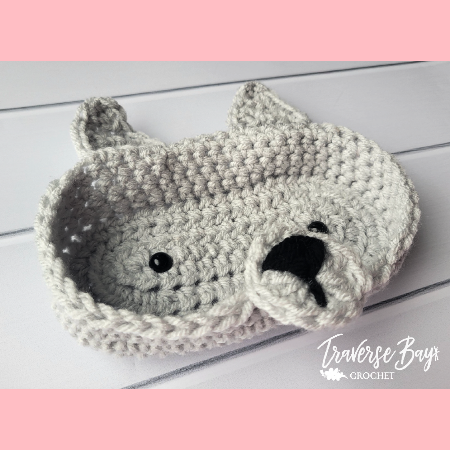 Crochet Dog Glasses Holder Pattern