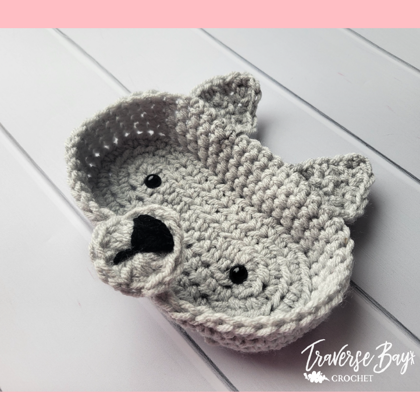 Crochet Dog Glasses Holder Pattern