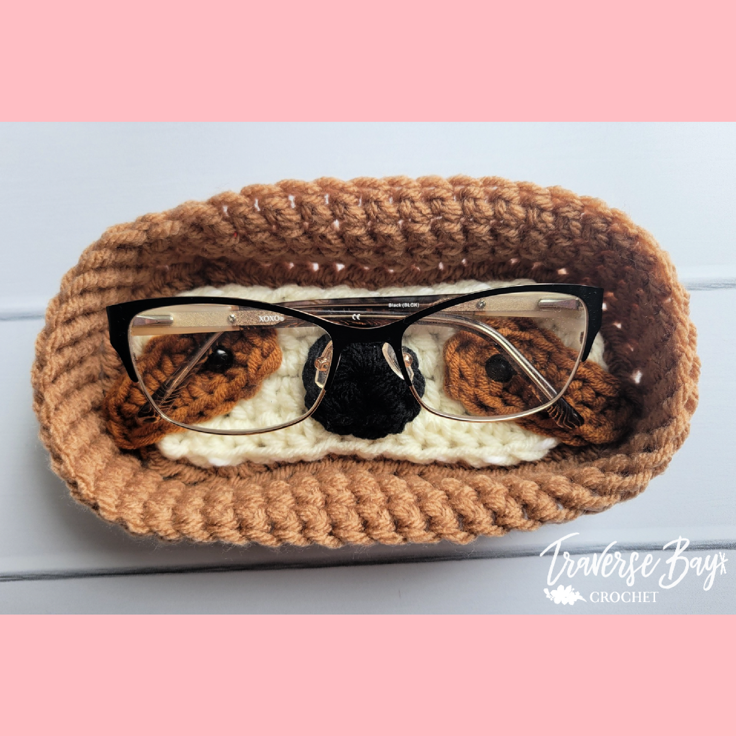 Crochet Sloth Glasses Holder Pattern