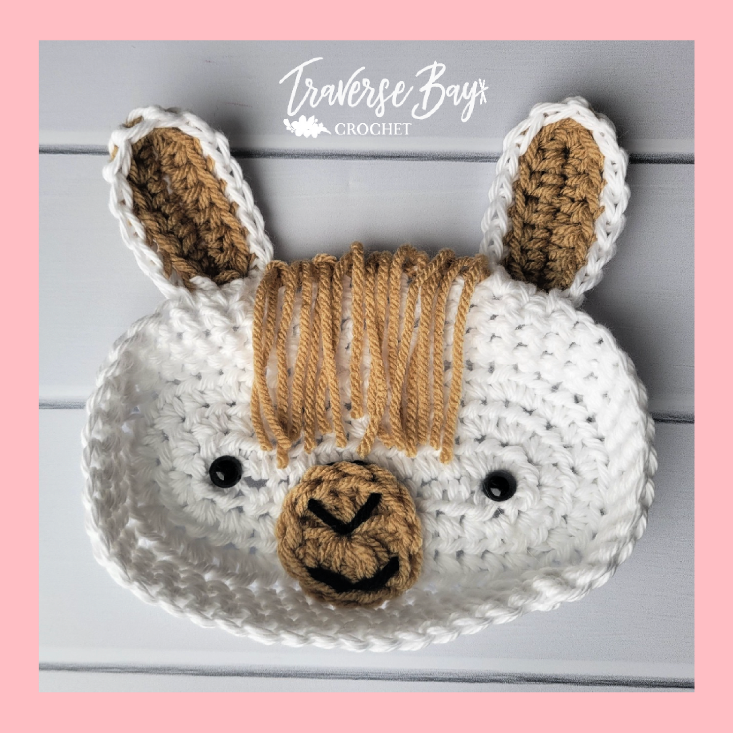 Crochet Llama Glasses Holder Pattern