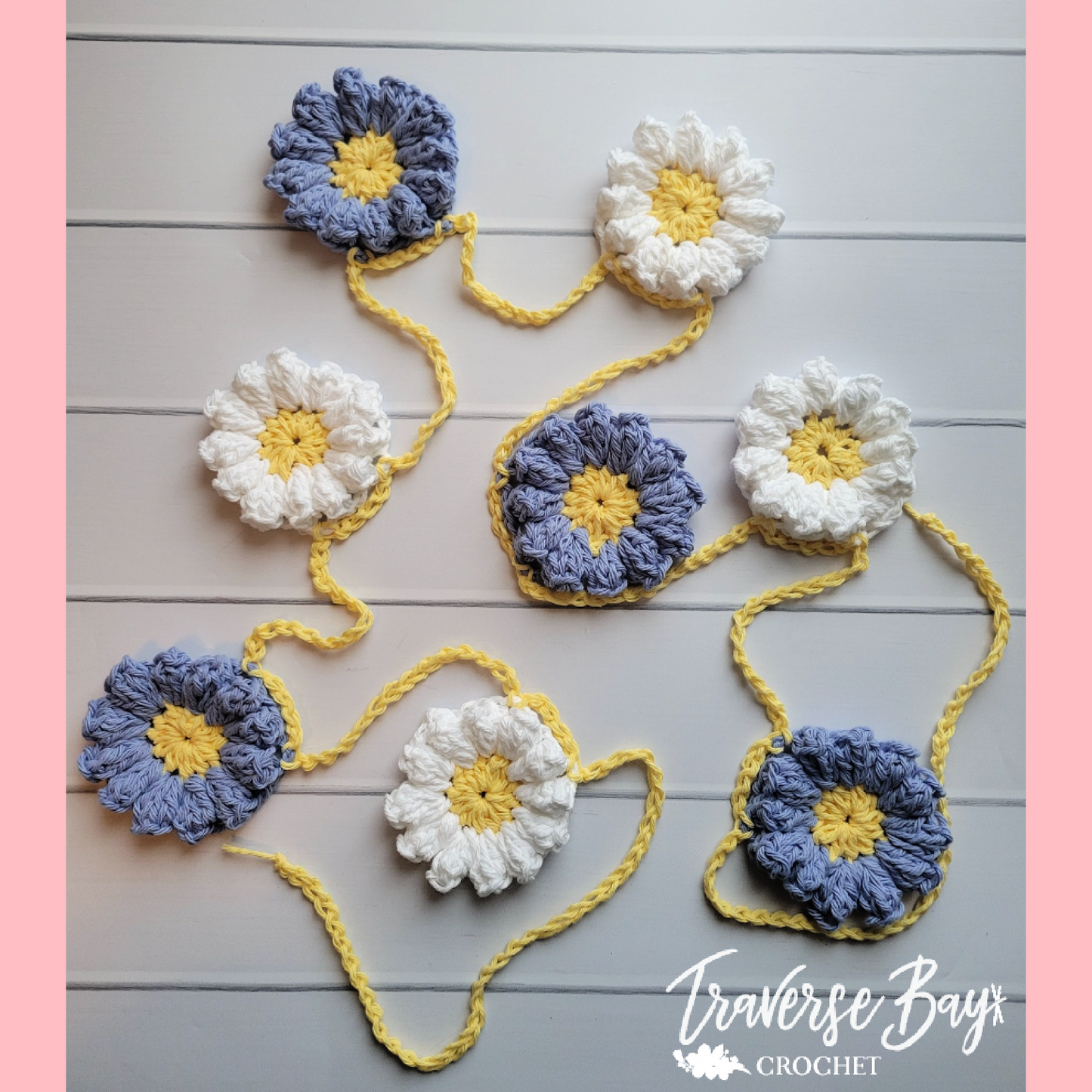 Crochet Flower Garland Pattern
