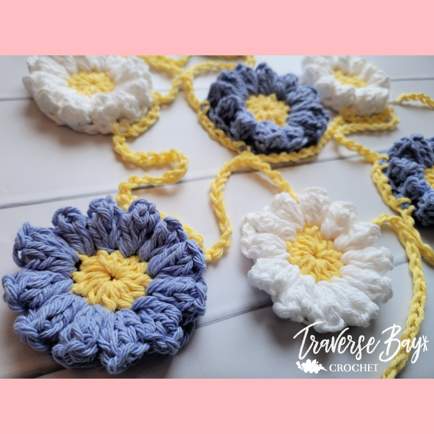 Crochet Flower Garland Pattern