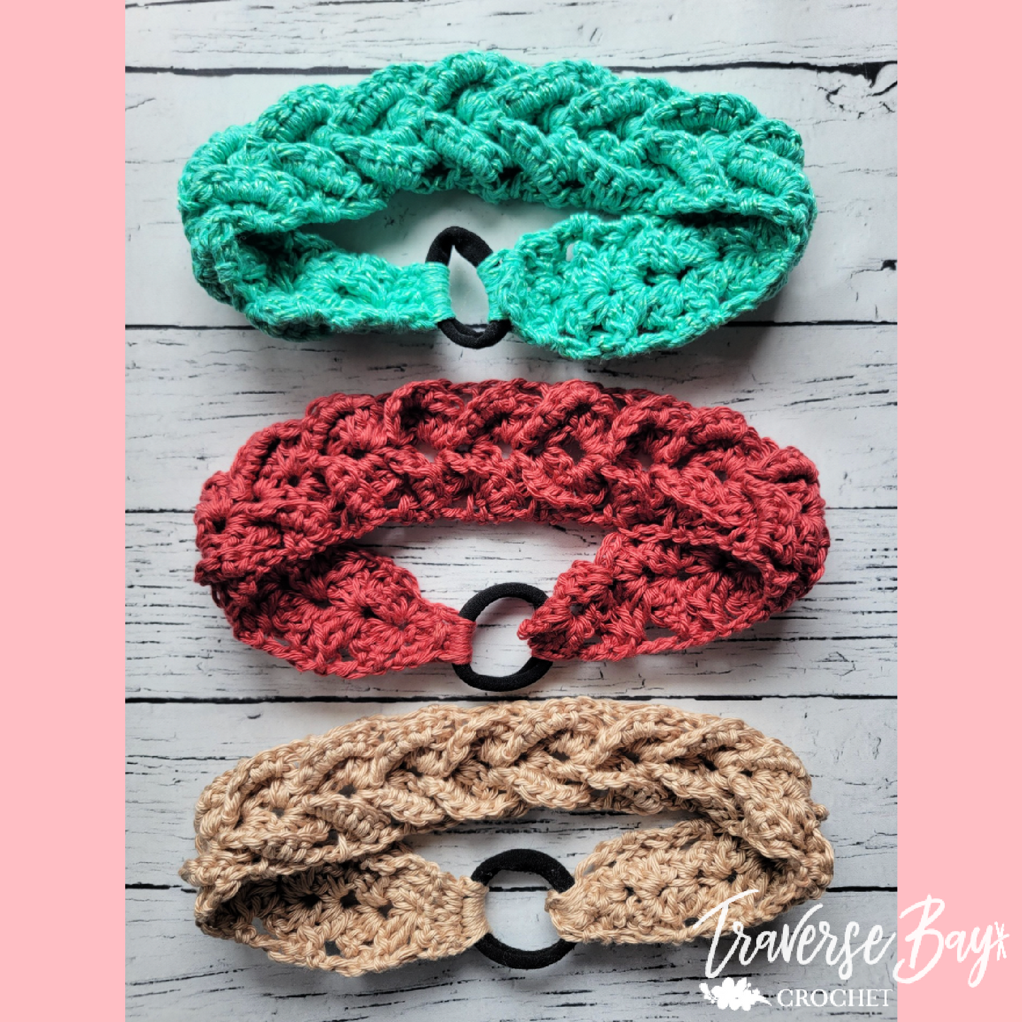 Crochet Boho Headband Pattern Toddler-Adult Sizes