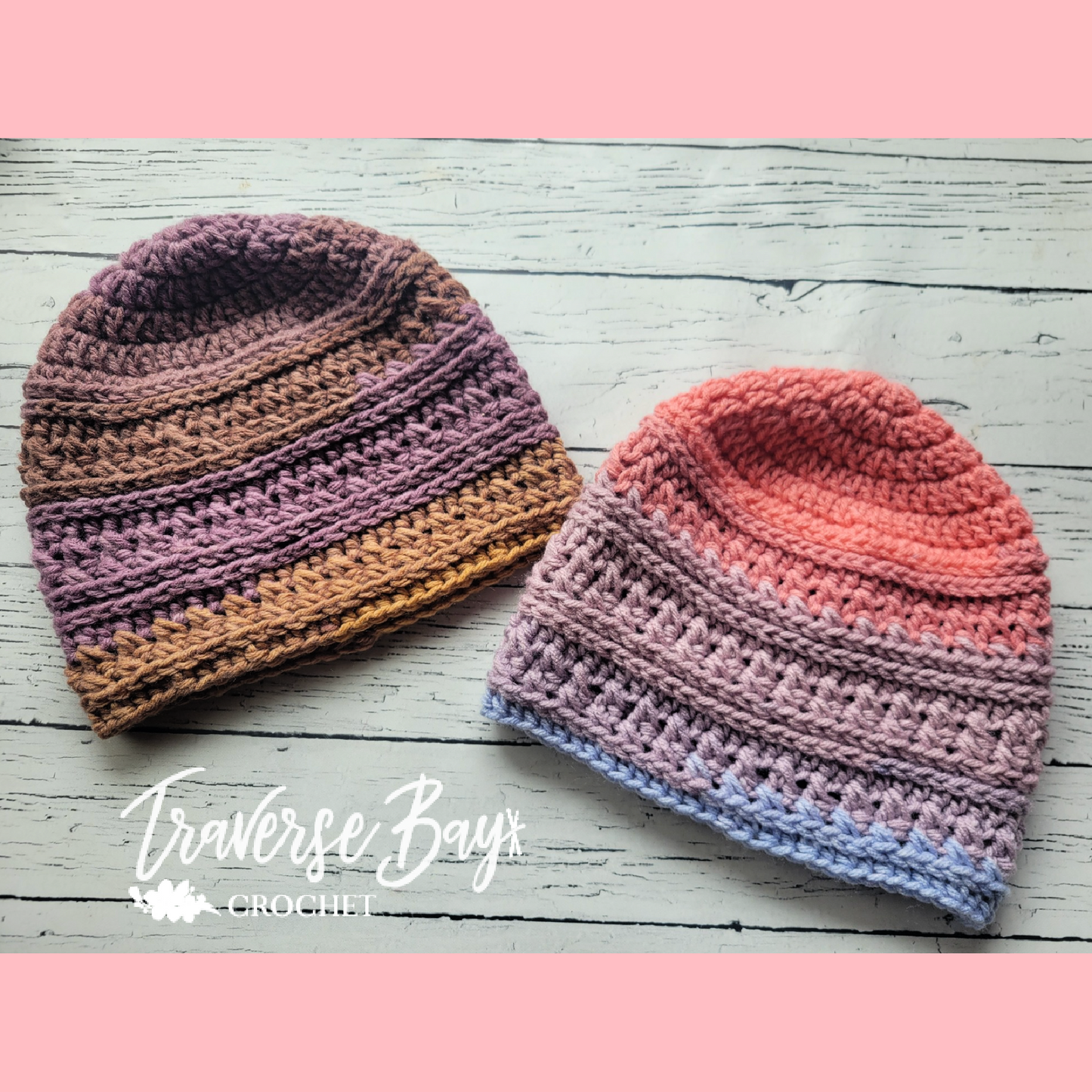 Crochet Cabin Ridge Beanie Pattern Adult Size
