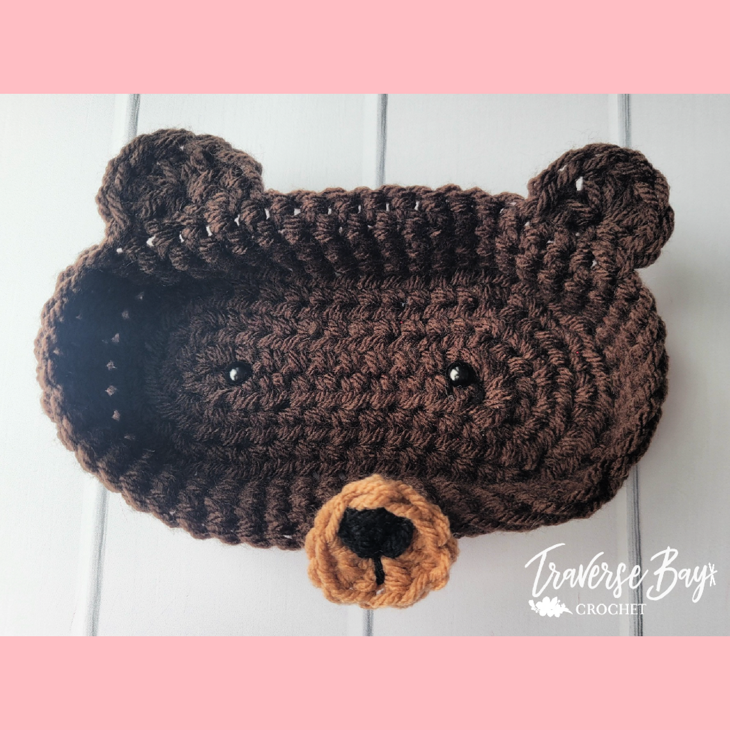 Crochet Bear Glasses Holder Pattern