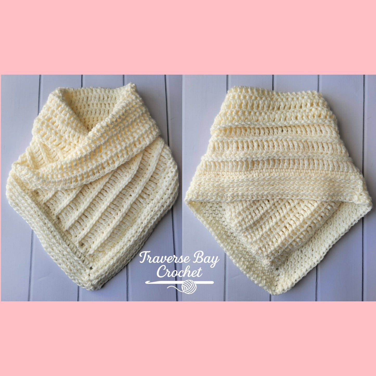 Crochet Treble Bay Breeze Neck Warmer Pattern