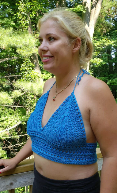 Crochet Goddess Crop Top Pattern