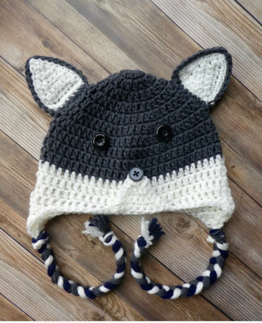 Crochet Wolf Hat Pattern