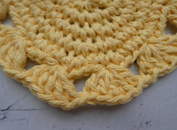 Crochet Sunny Day Coaster Pattern