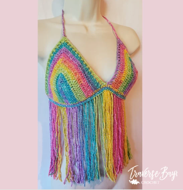 Crochet Festival Fringe Top Pattern