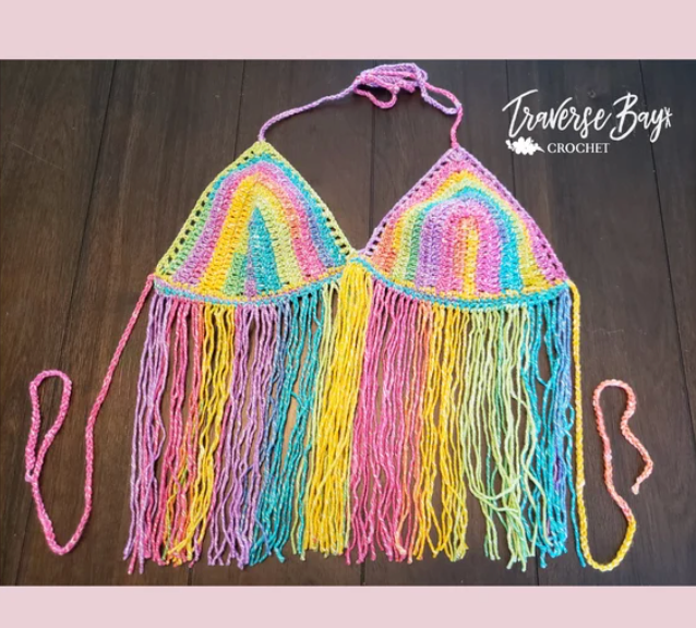Crochet Festival Fringe Top Pattern