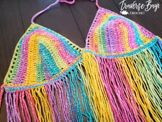 Crochet Festival Fringe Top Pattern