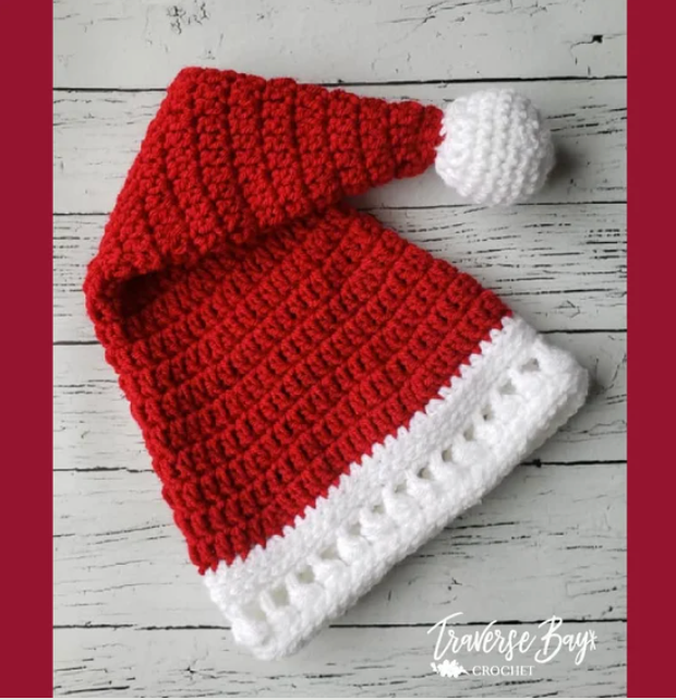 Crochet Santa Hat Pattern