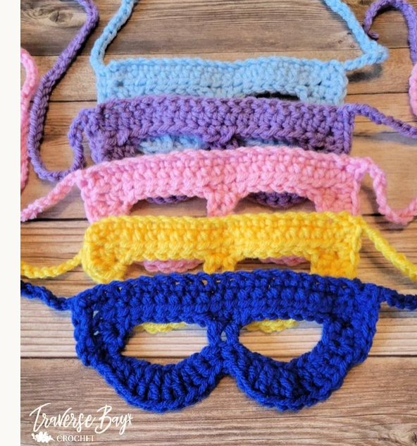 Crochet Superhero Mask Pattern