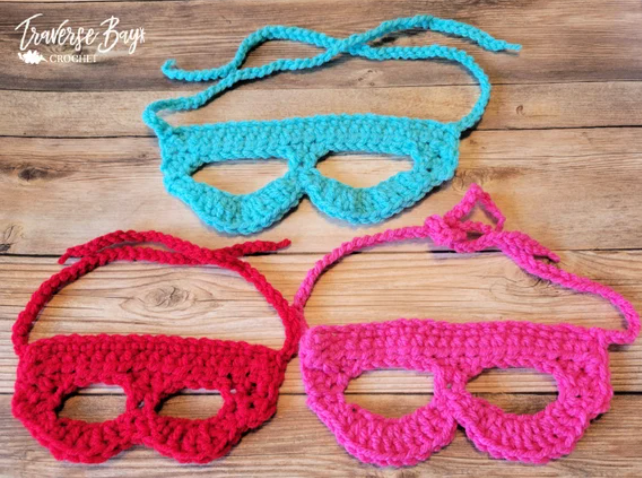 Crochet Superhero Mask Pattern