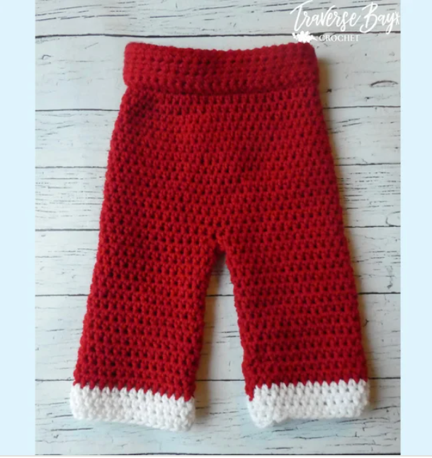 Crochet Baby Santa Suit Pattern
