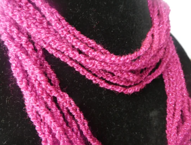 Crochet Chain Necklace Pattern