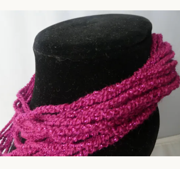 Crochet Chain Necklace Pattern