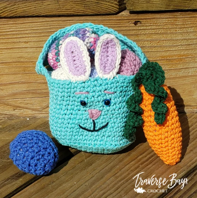 Crochet Easter Basket Pattern