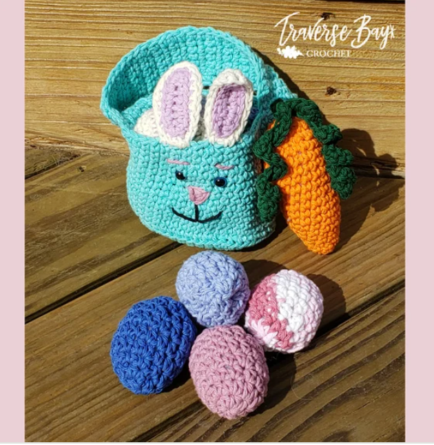 Crochet Easter Basket Pattern