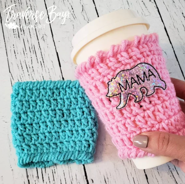 Crochet Cup Cozy Pattern