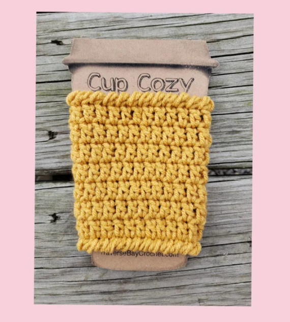 Crochet Cup Cozy Pattern