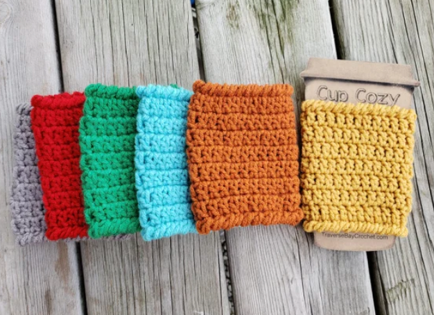 Crochet Cup Cozy Pattern