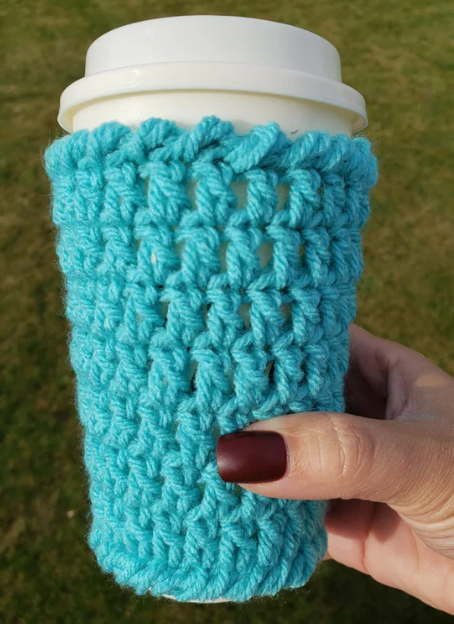 Crochet Cup Cozy Pattern