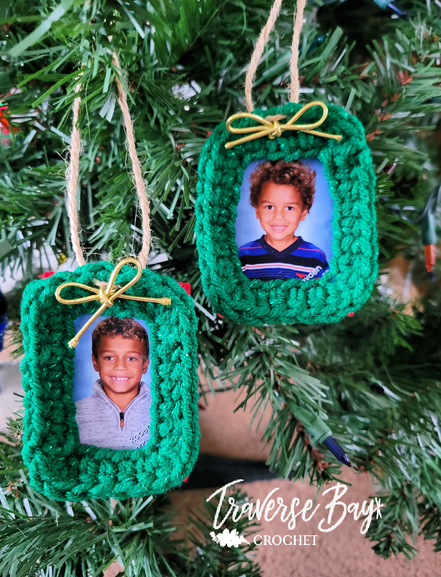 Crochet Picture Ornament Pattern