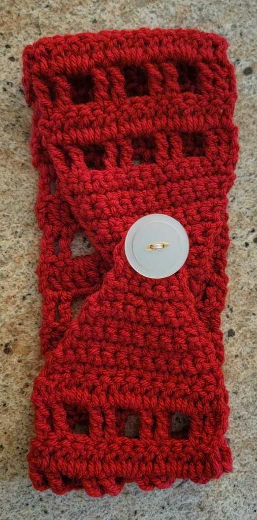 Crochet Window Headband Pattern