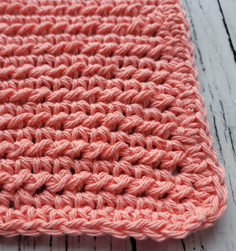 Easy Crochet Dishcloth Pattern