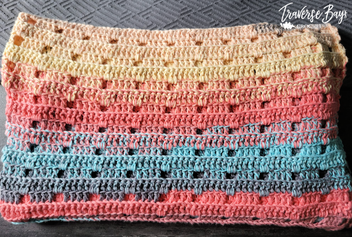 Easy Fast Crochet Blanket Pattern