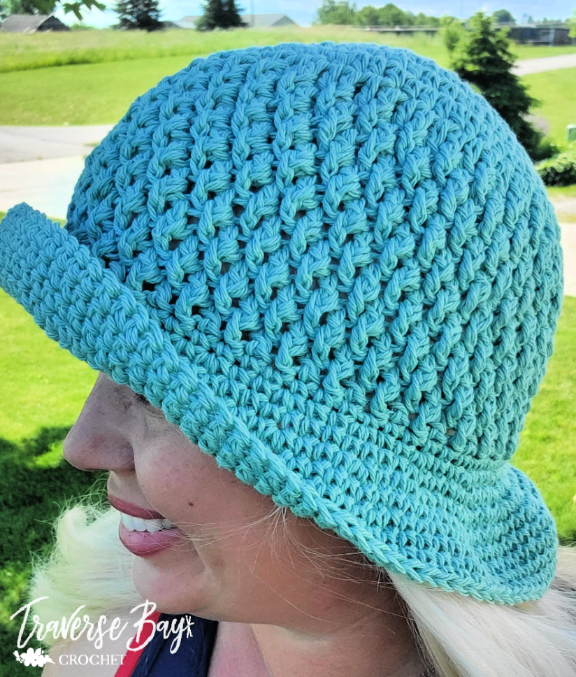 Crochet Alpine Sun Hat Pattern