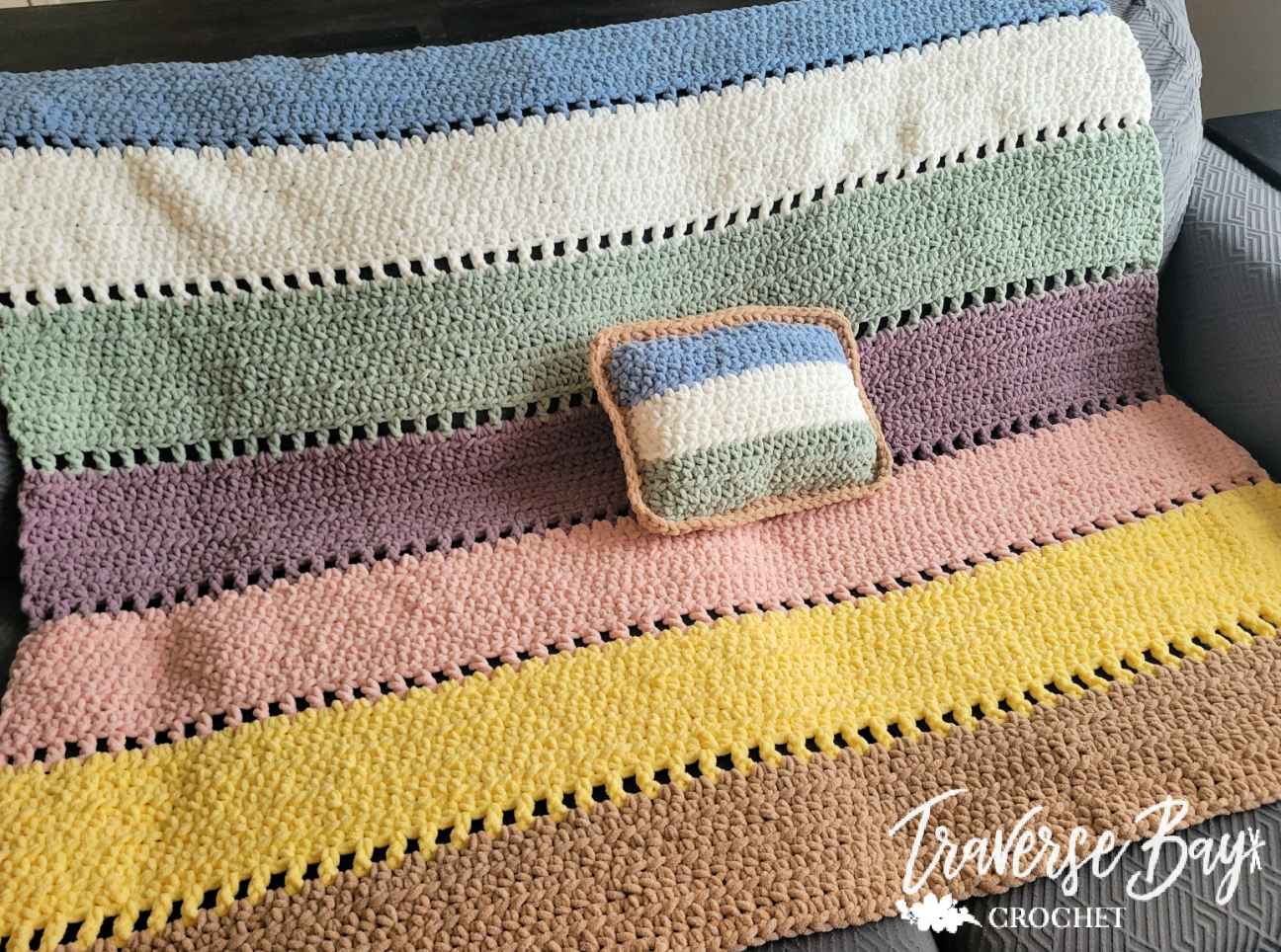Crochet Snuggle Plush Blanket Pattern