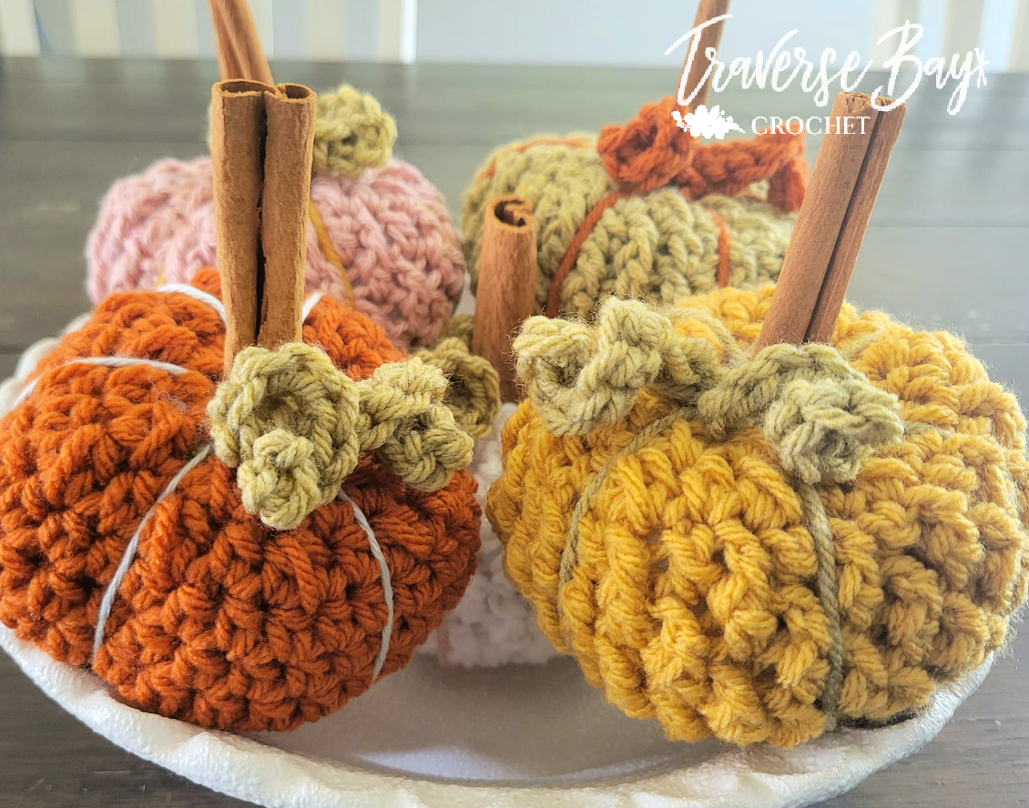 Easy Crochet Alpine Pumpkin Pattern