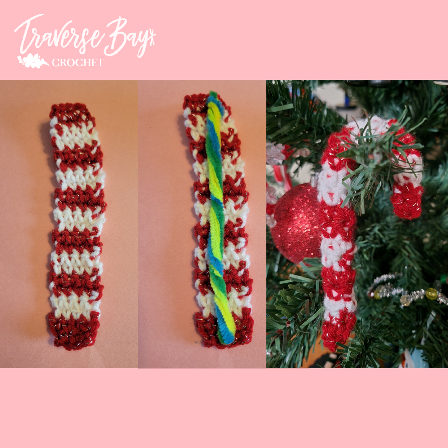 Beginner Crochet Candy Cane Pattern