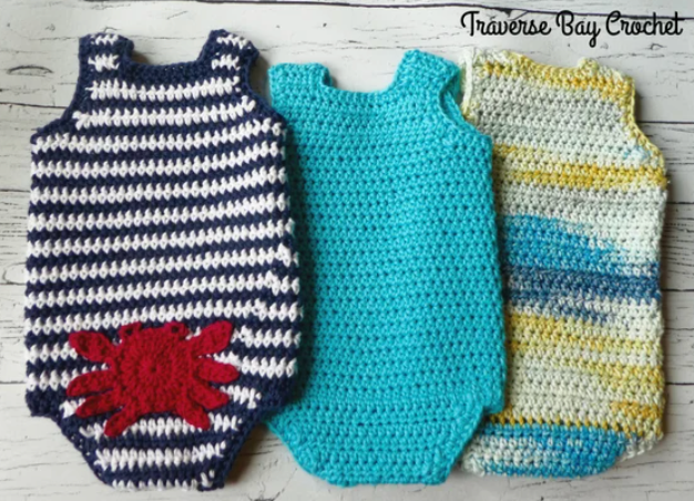 Crochet Baby Romper Pattern