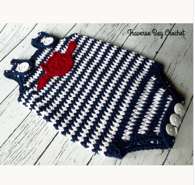 Crochet Baby Romper Pattern