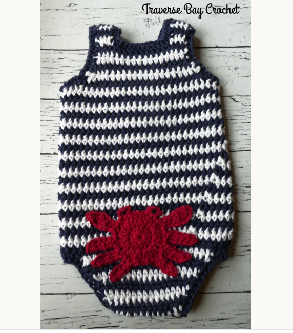 Crochet Baby Romper Pattern