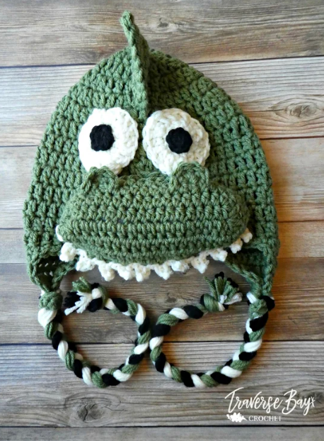 Crochet Dinosaur Hat Pattern