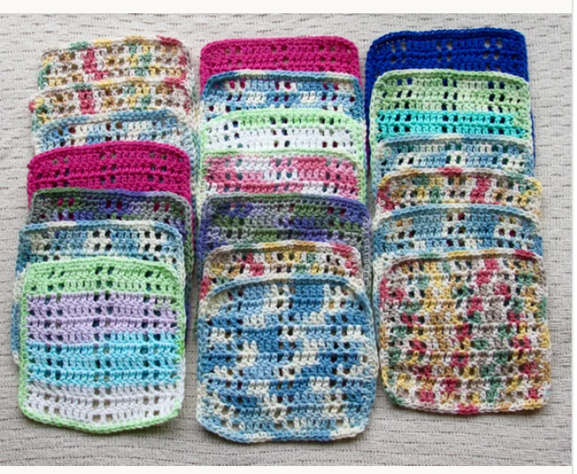 Crochet Dishcloth Pattern