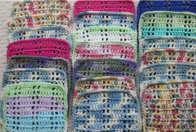 Crochet Dishcloth Pattern