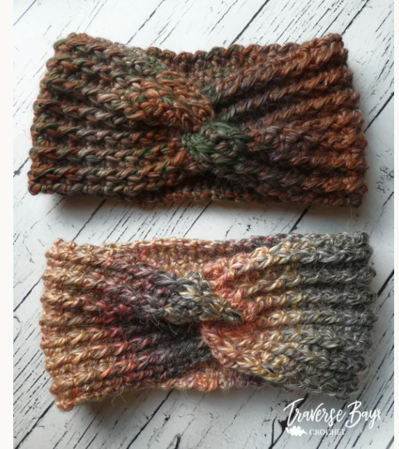 Crochet Twist Headband Pattern